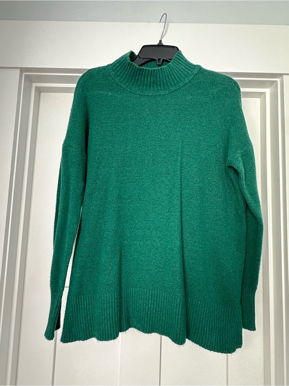 LOFT Emerald Green Turtleneck Sweater
